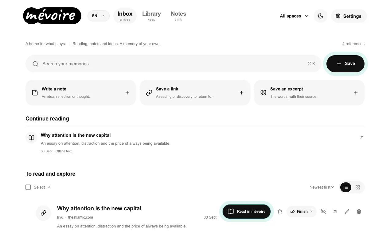 mévoire gallery image