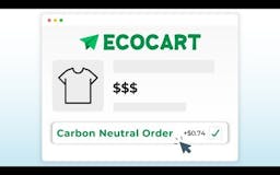 EcoCart: Carbon Neutral Orders media 1