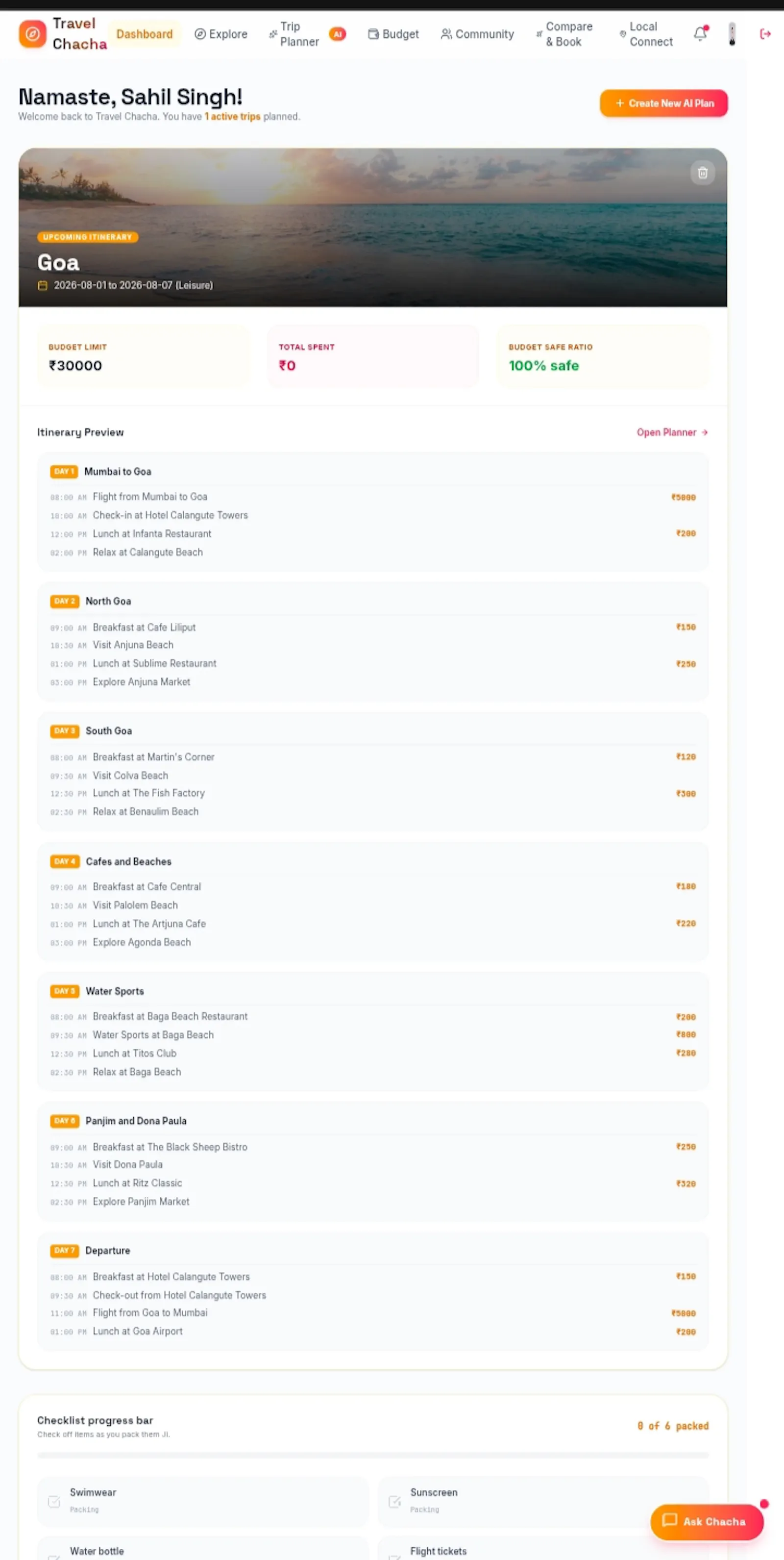 Travel Chacha screenshot 3