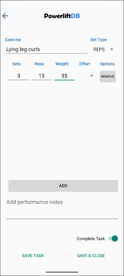 PowerLiftdb Krafttraining App - Einfache Trainingsverfolgung für ernsthafte Lifter Medien 7