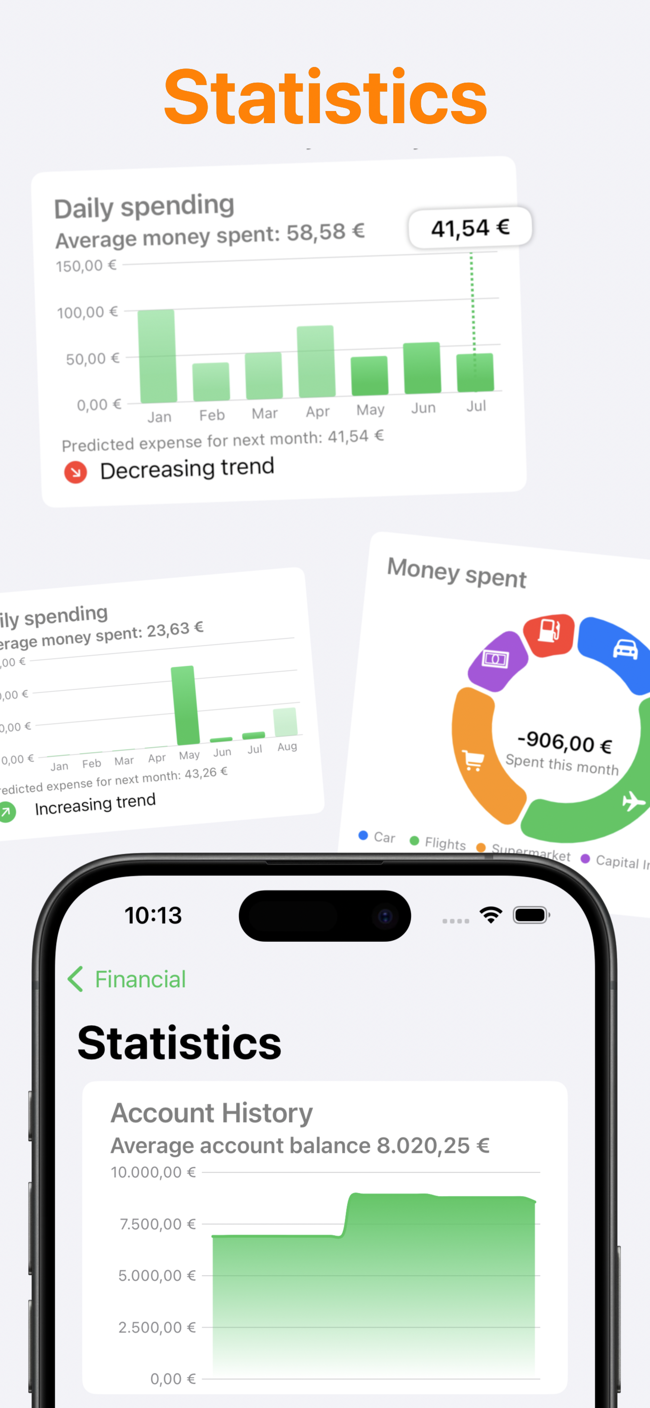 Mídia 8 de Financial - Gerente e Tracker