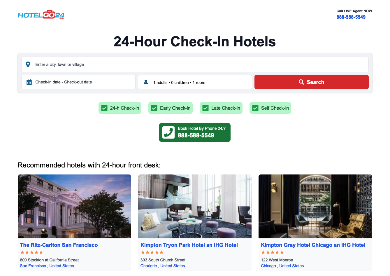 Hotelgo24.com - Hotel Search Engine: 200.000 Hotels with 24-Hour Front Desk media 2