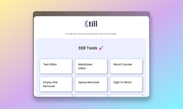 Still Tools gallery image