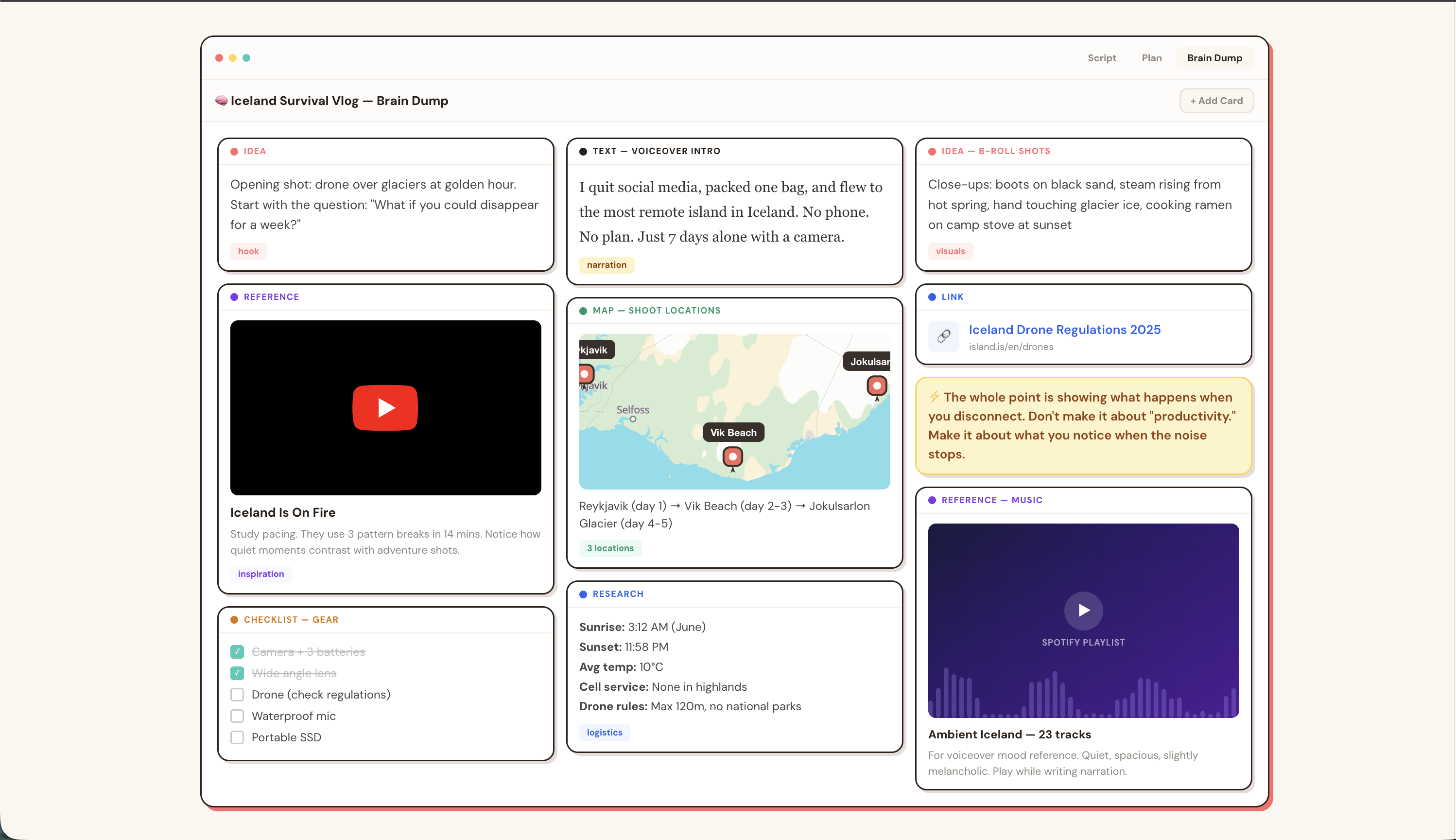 Influencer Notes gallery image