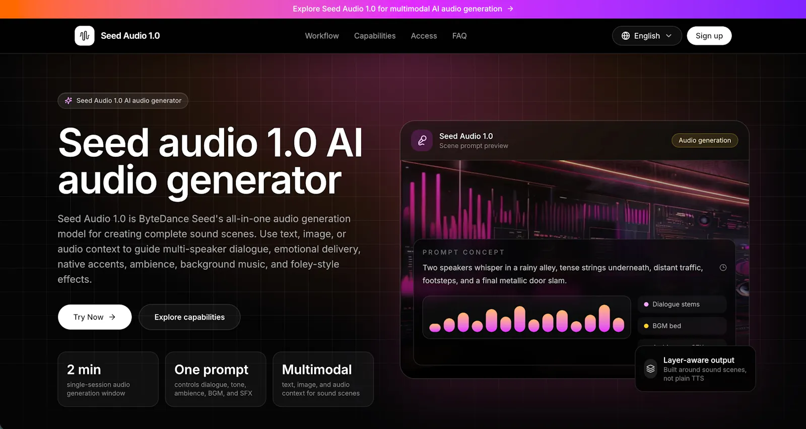 Seed Audio 1.0 screenshot 1
