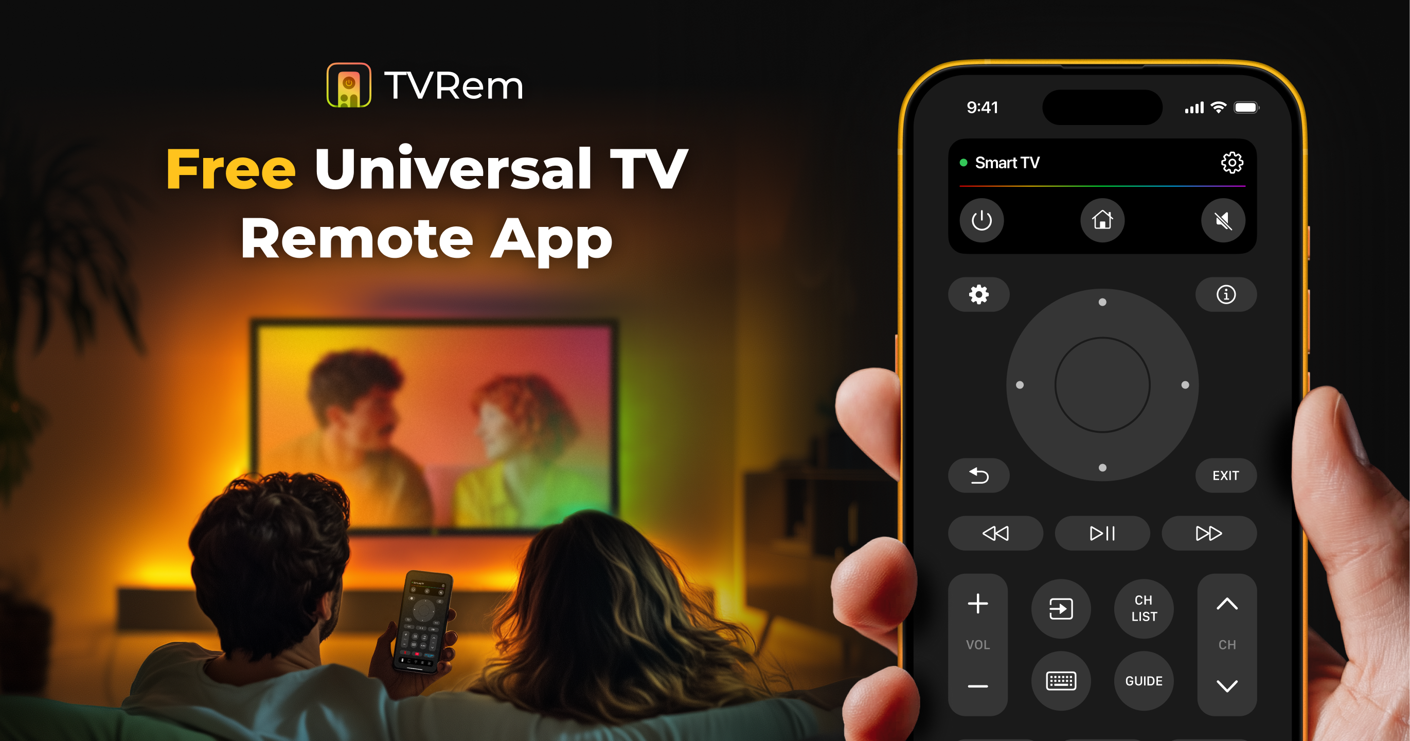 TVRem - Free Universal Remote App gallery image