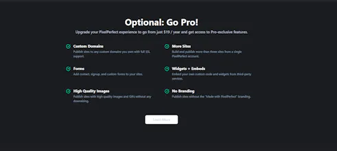 PixelPerfect Pages gallery image