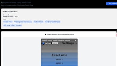 LinkedIn Pinpoint Daily Answers gallery image