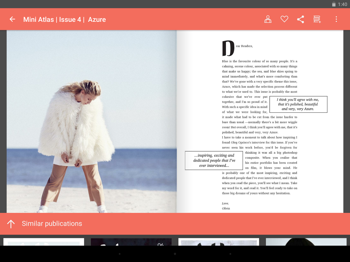 issuu Android App gallery image