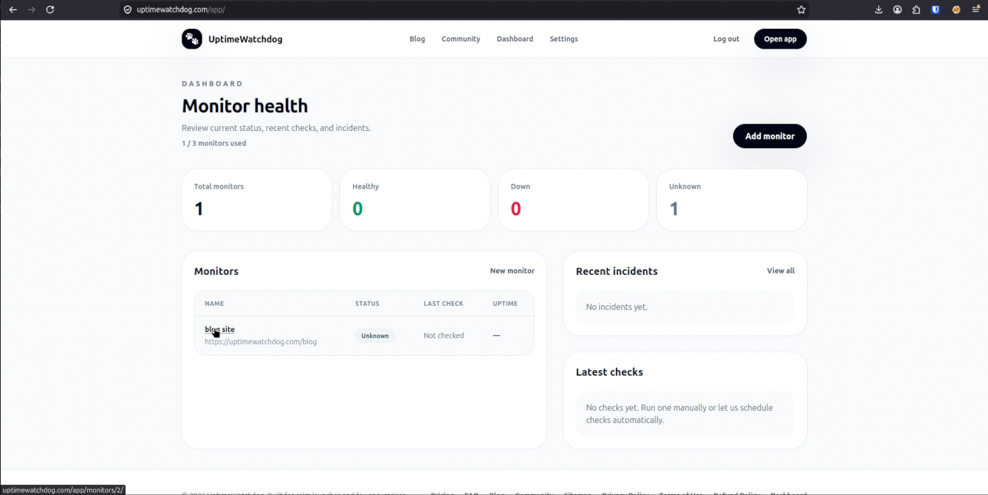 UptimeWatchdog gallery image