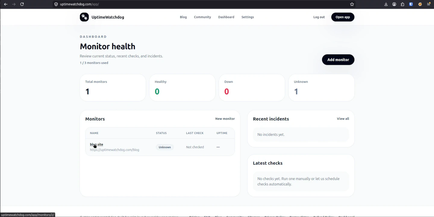 UptimeWatchdog screenshot 5