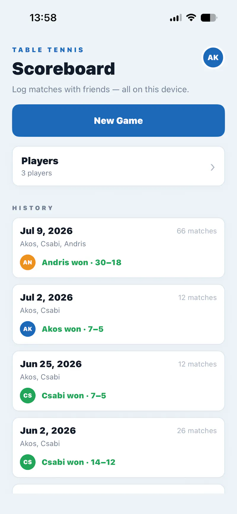 SpinStreak screenshot 1