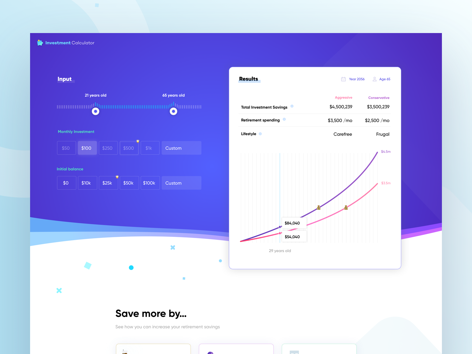 Investment Calculator gallery image