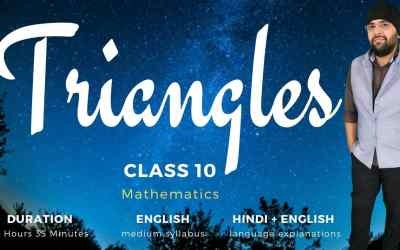 Triangles Class 10 Maths