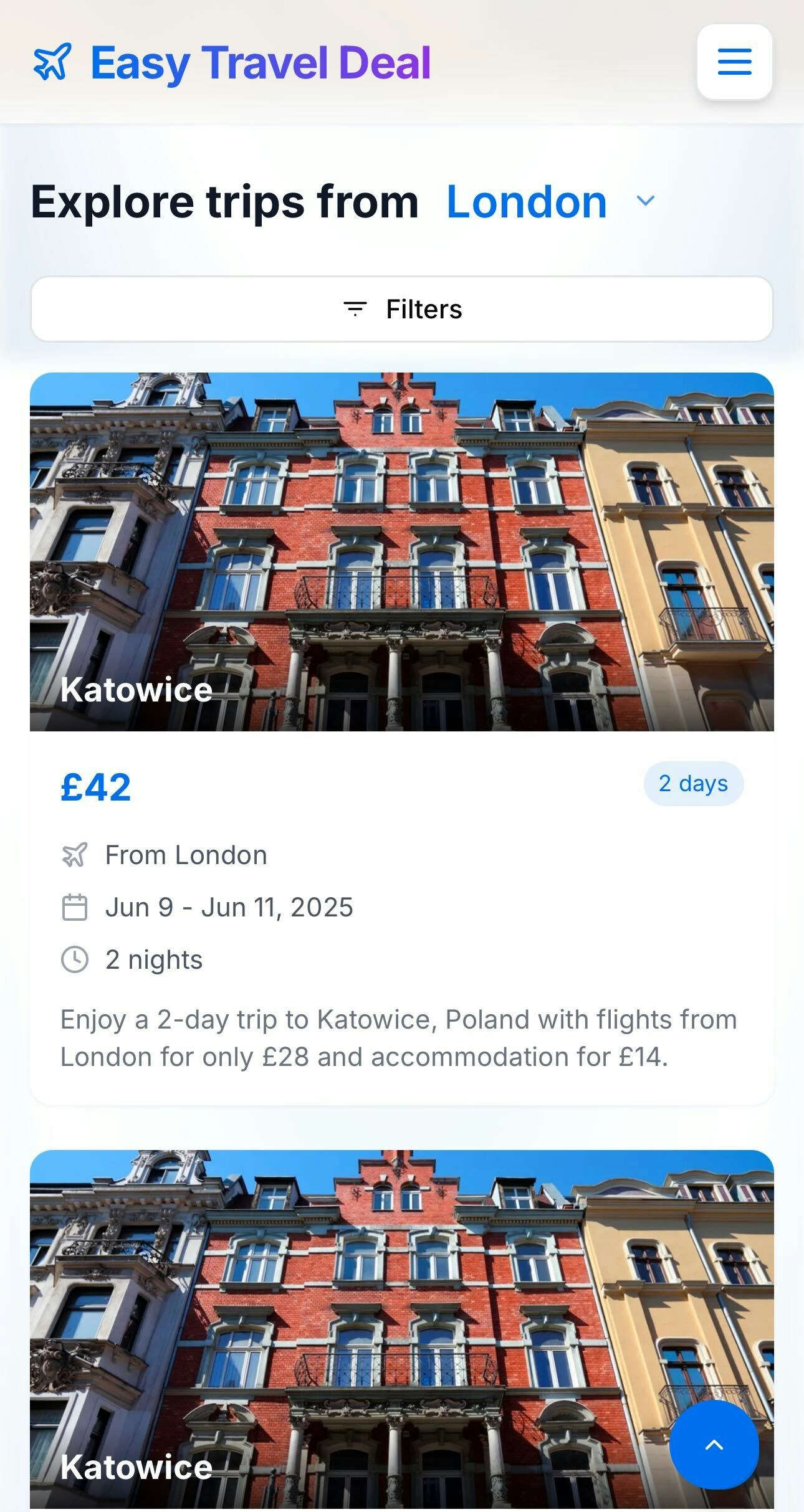 Easy Travel Deal - Discover Europe for Under £100 — Flight & Stay Included media 3
