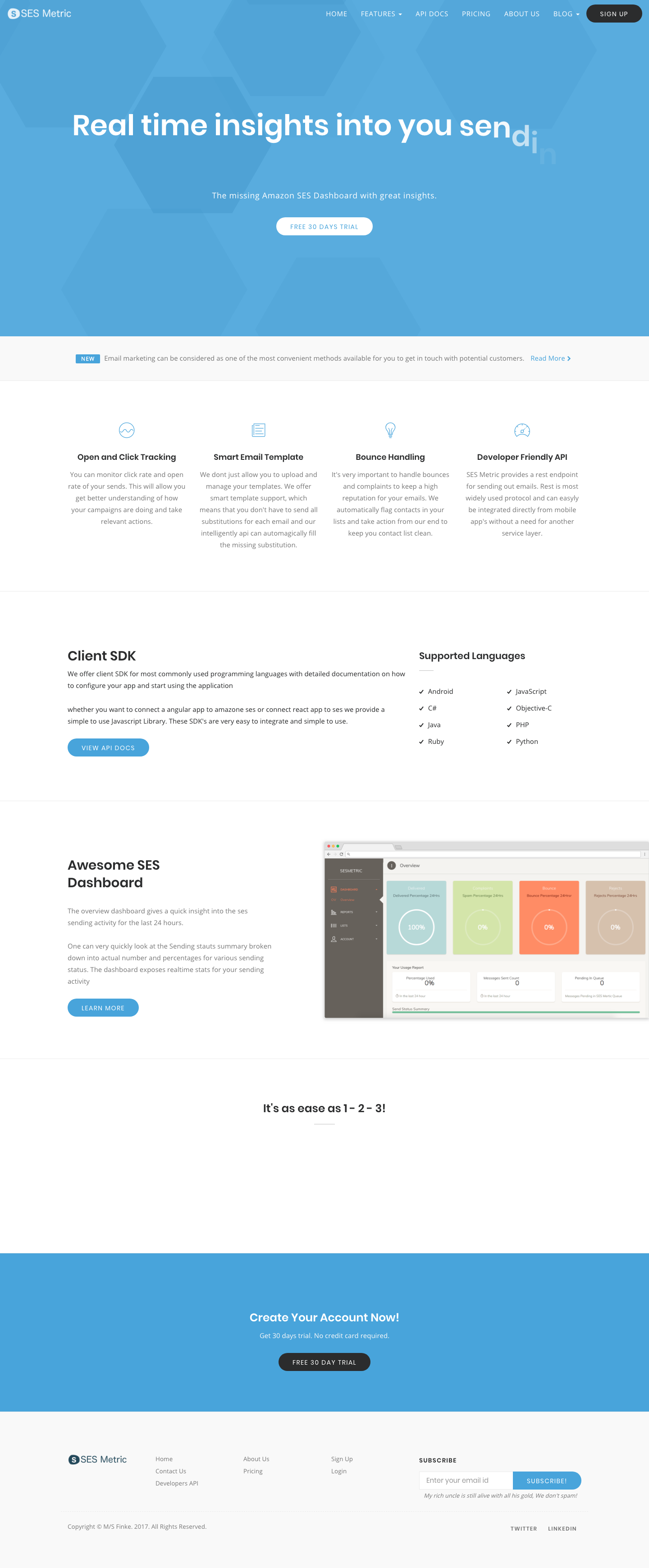 SES Metric gallery image