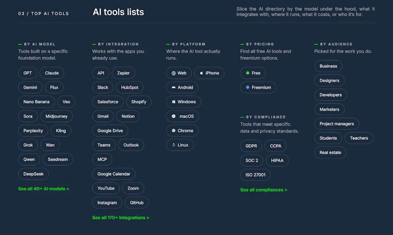 AI Tools Explorer screenshot 3