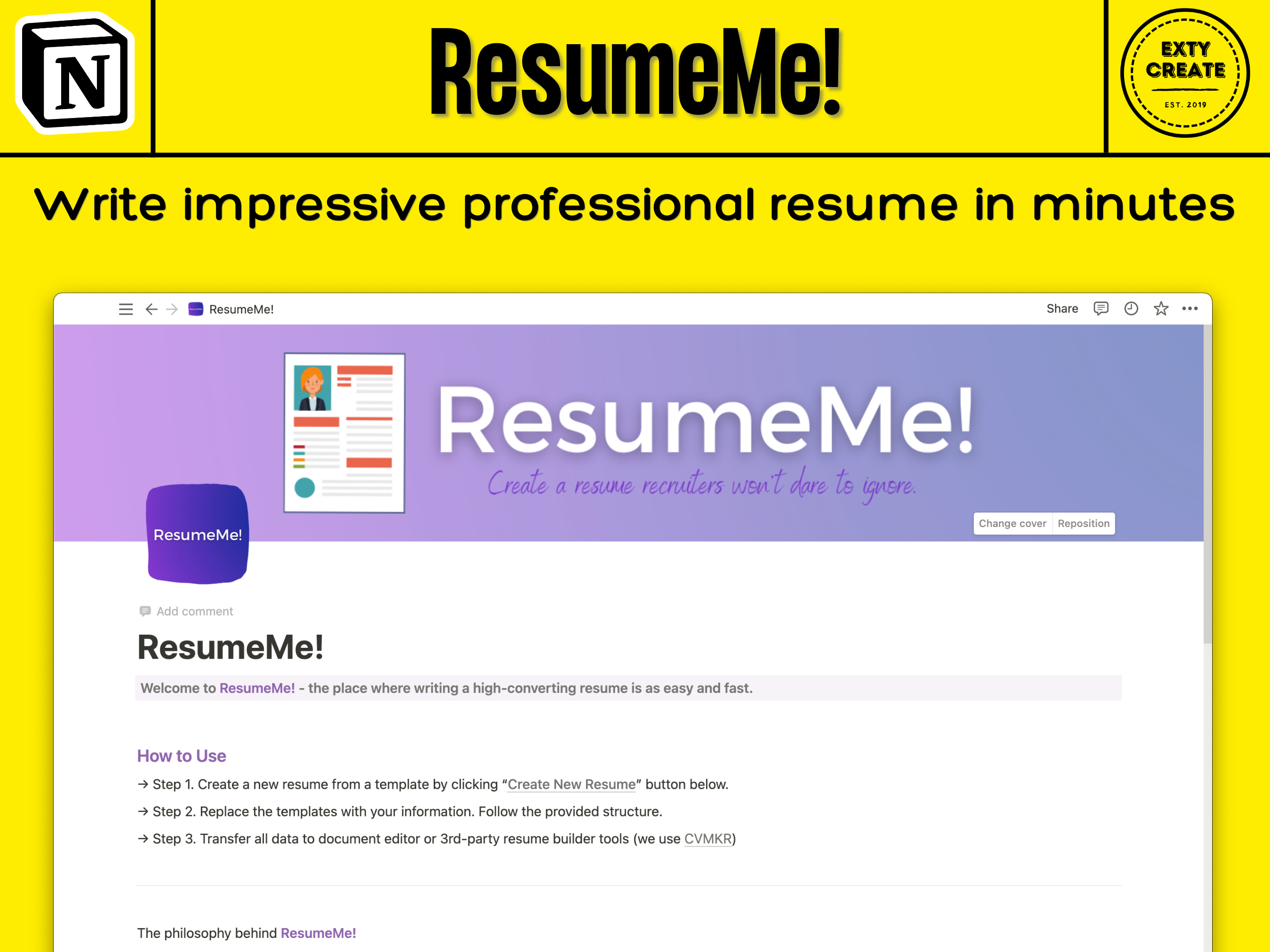 ResumeMe! gallery image