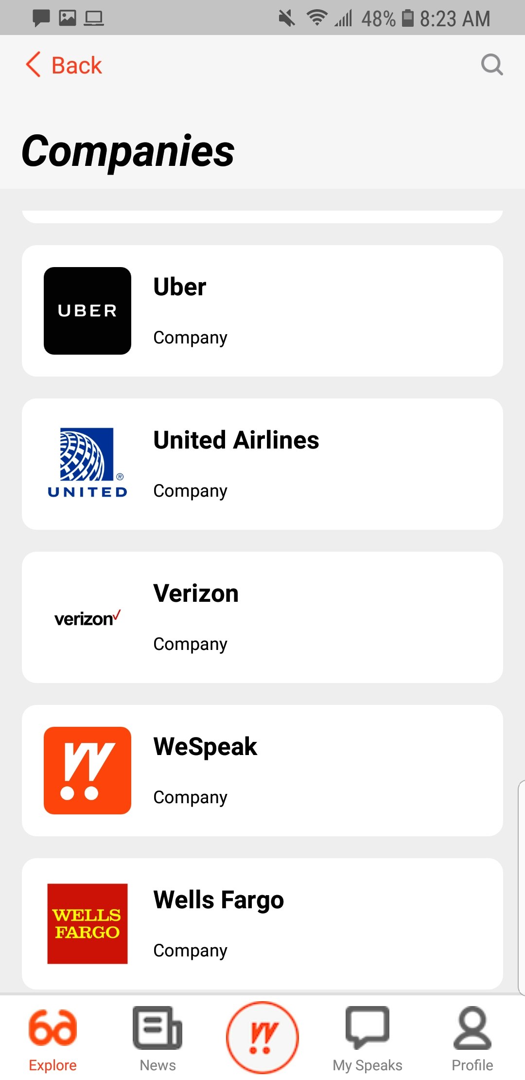 WeSpeak gallery image