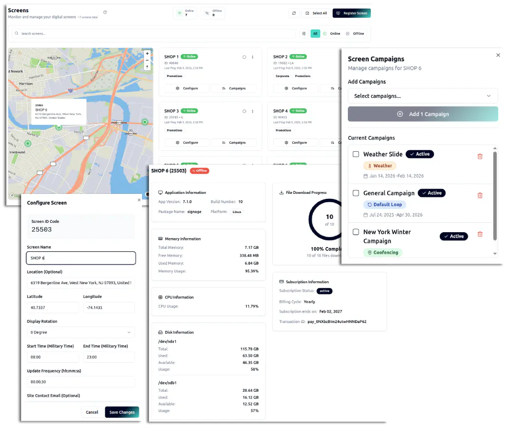 Adloopr – Digital Signage Platform gallery image