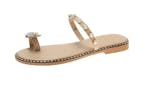 Women's String Bead Flat Shoes image