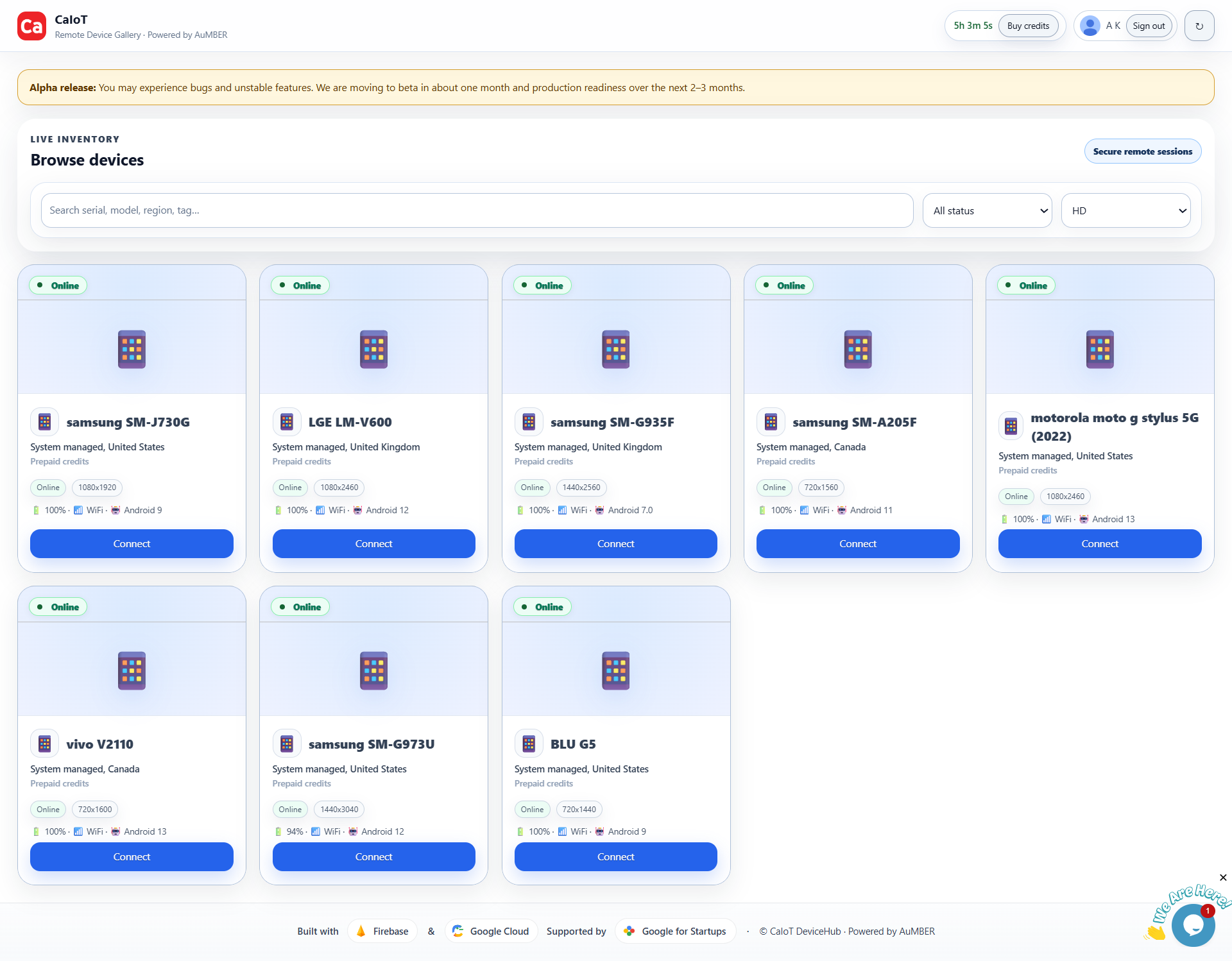 CaIoT DeviceHub gallery image