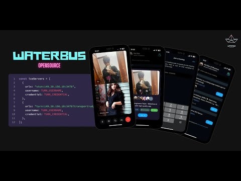 Waterbus: WebRTC SFU gallery image