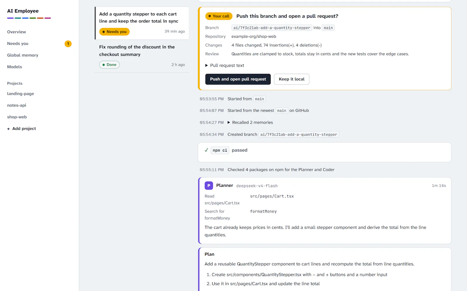 AI Employee screenshot 4