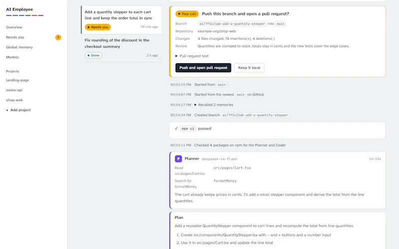 AI Employee screenshot 4