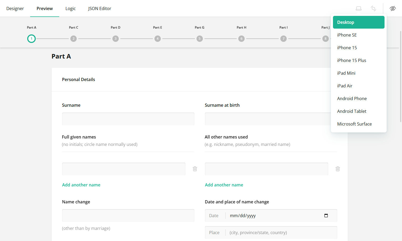 Media SurveyJS v2.0 6