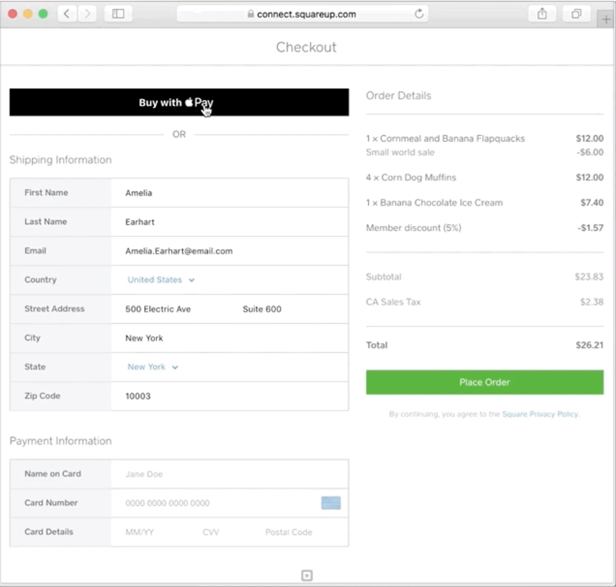 Introducing Apple Pay on the Web for Square’s APIs