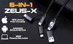 Zeus-X 6-in-1 Universal Charging Cable image