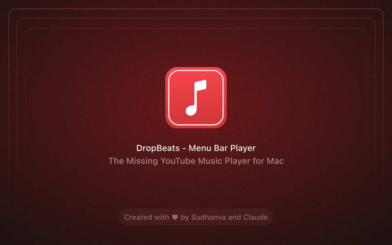 드롭 비트 - Mac 용 누락 된 YouTube Music Player 미디어 5