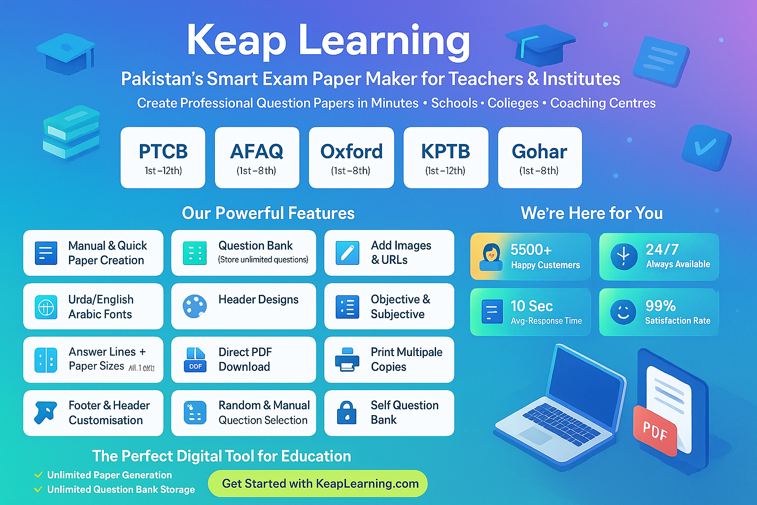 Média Acheter l'apprentissage - KeAPELARDING |Gestion des examens intelligents et solution de vérification OMR 4