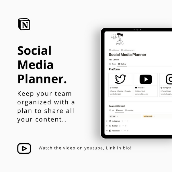 Social Media Planner
