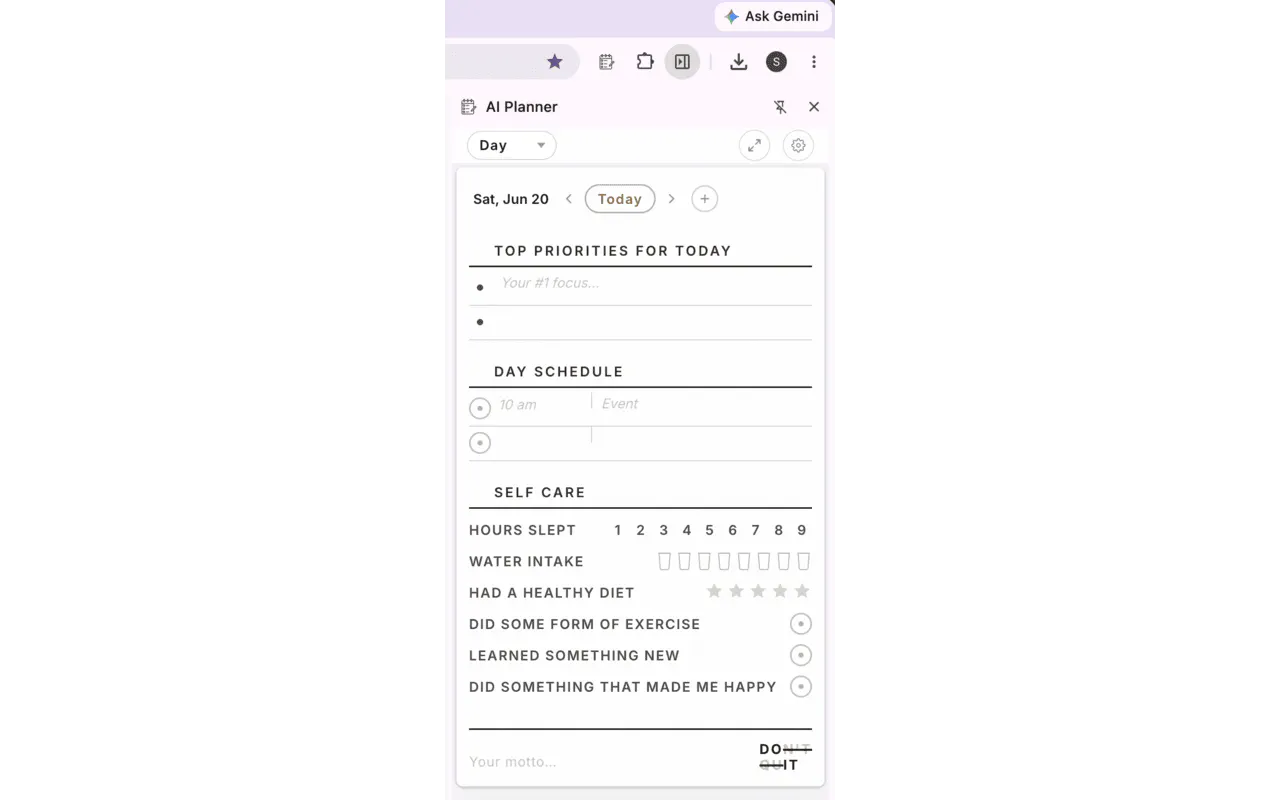 AI Planner gallery image