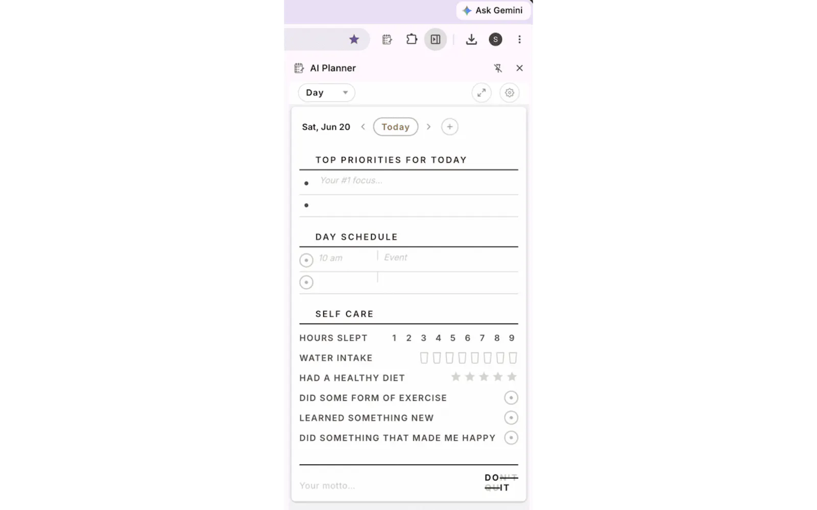 AI Planner screenshot 7
