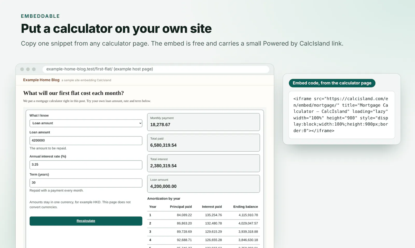 CalcIsland screenshot 5