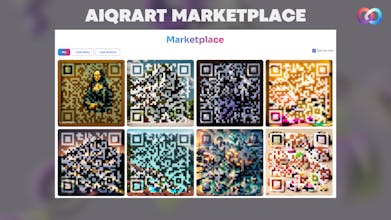 AIQrArt platform tailored to meet the needs of brands and pioneers, driving their success through stunning QR designs.