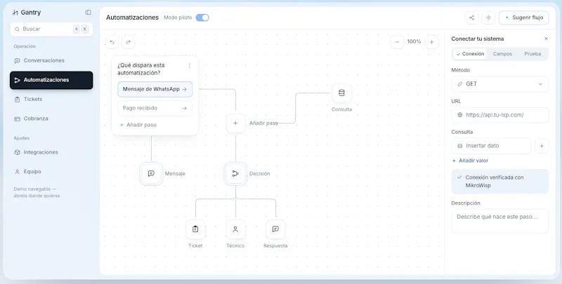 Gantry screenshot 3