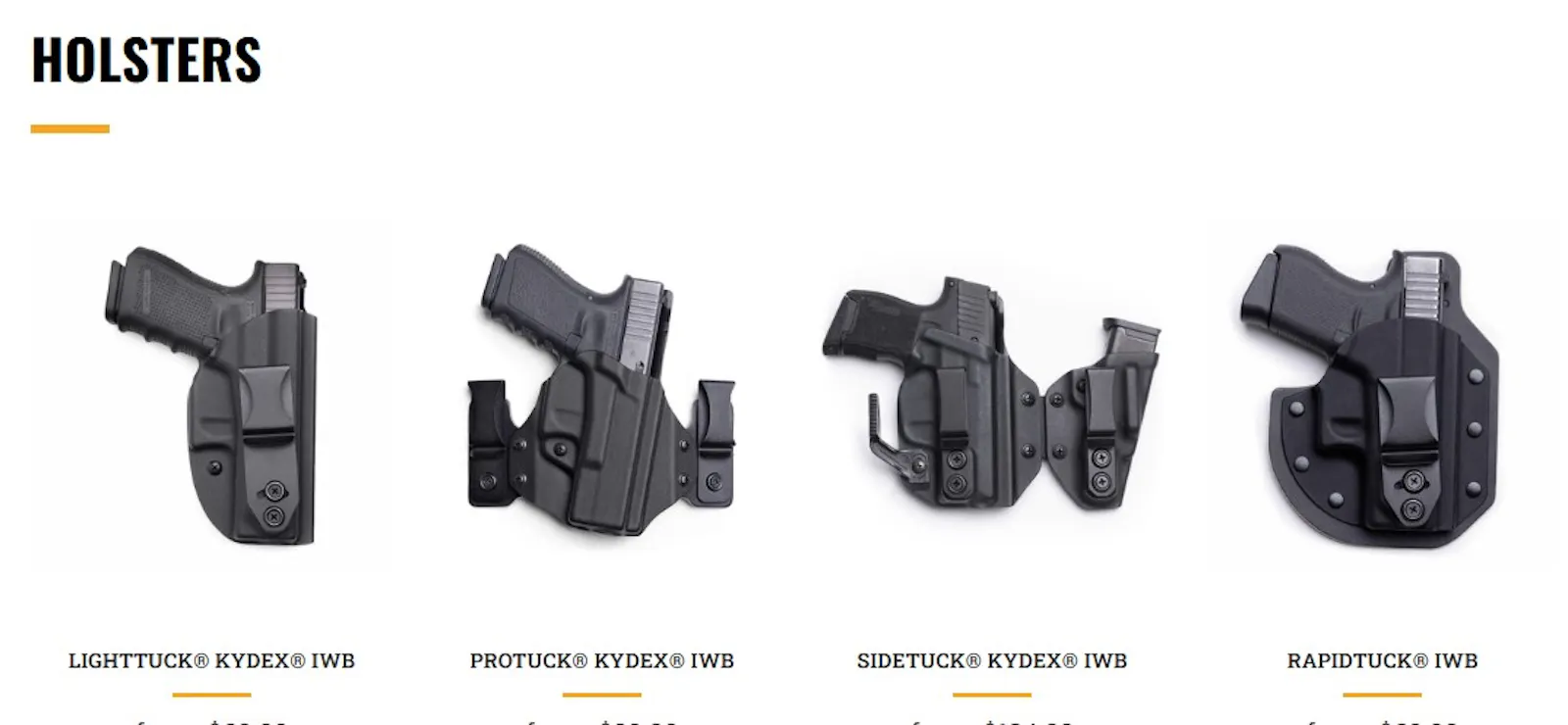 Holsters screenshot 2