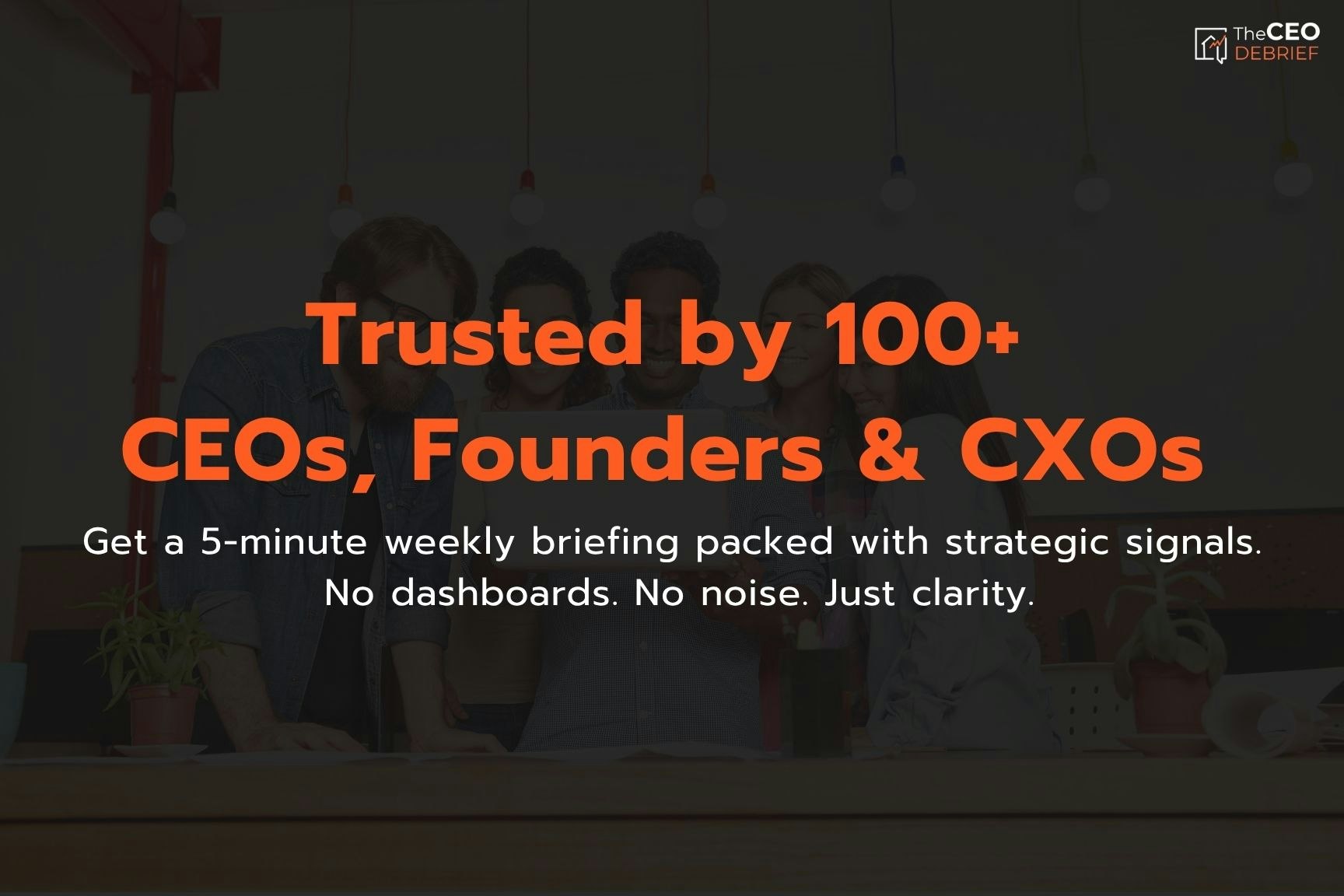 The CEO Debrief gallery image