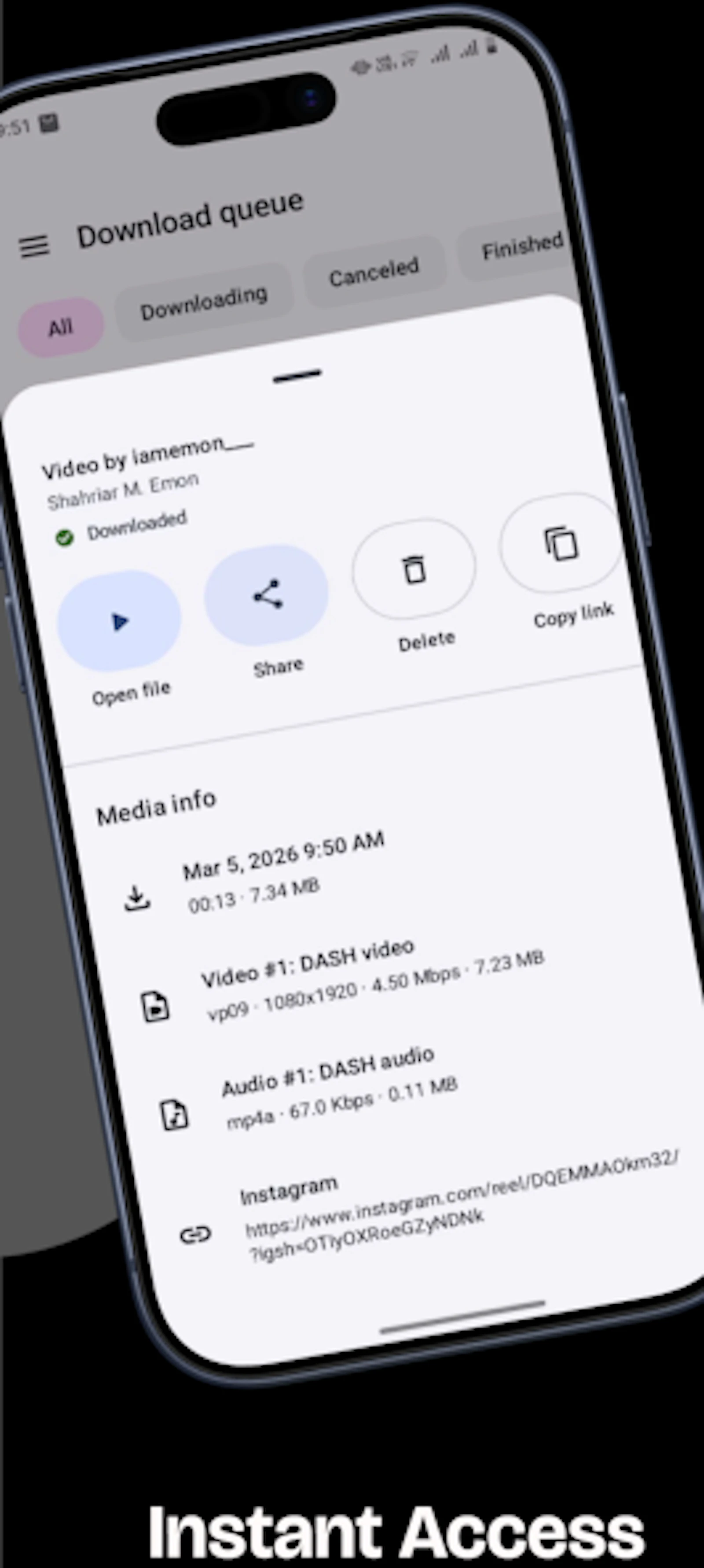 DartDL: Video & Audio Download screenshot 6