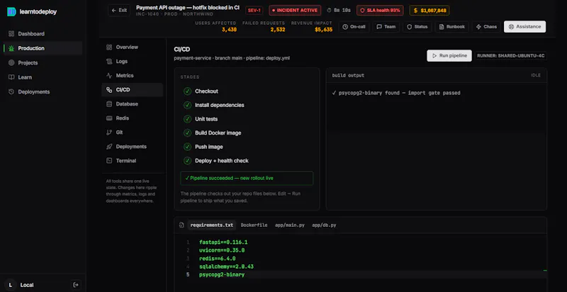 LearnToDeploy screenshot 2