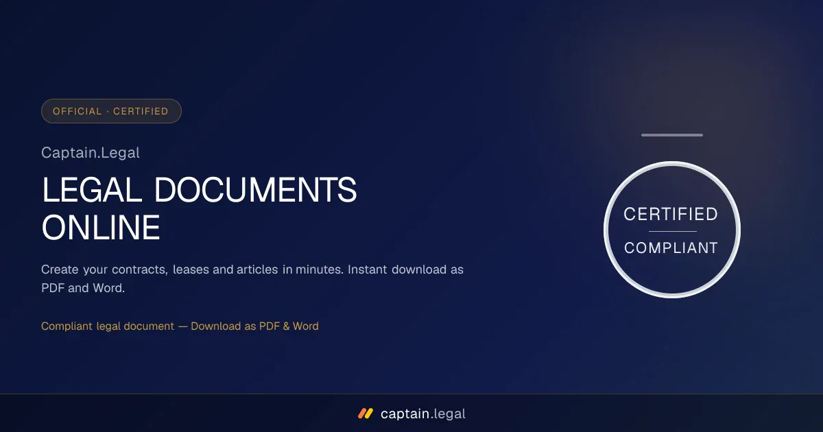 Captain.Legal screenshot