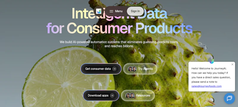 Journey AI by Journey Foods screenshot 3