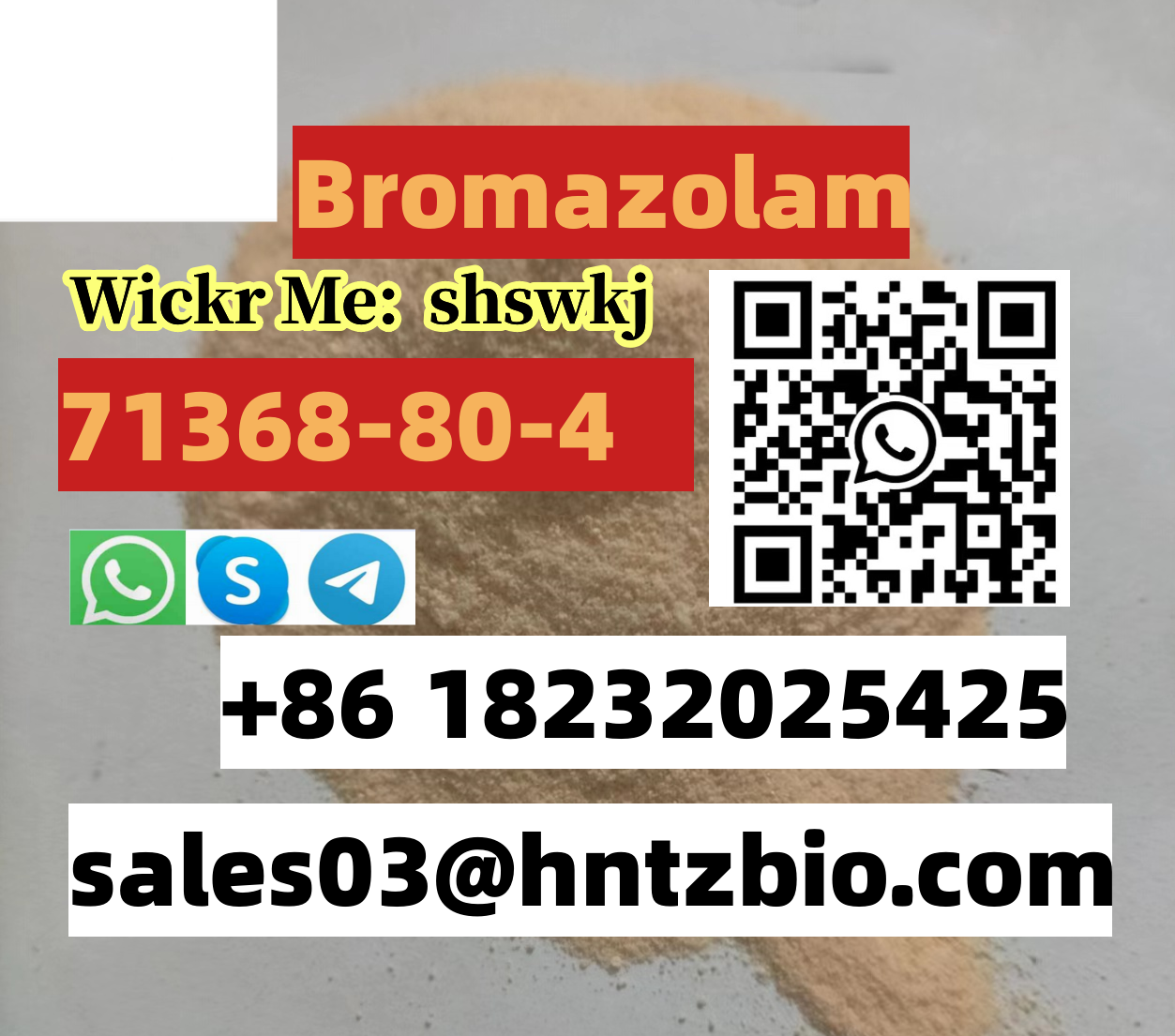 Bromazolam CAS 71368-80-4 media 5