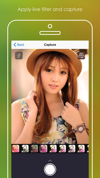 Splash Cropper : selfie cam & snap photo | iOS gallery image