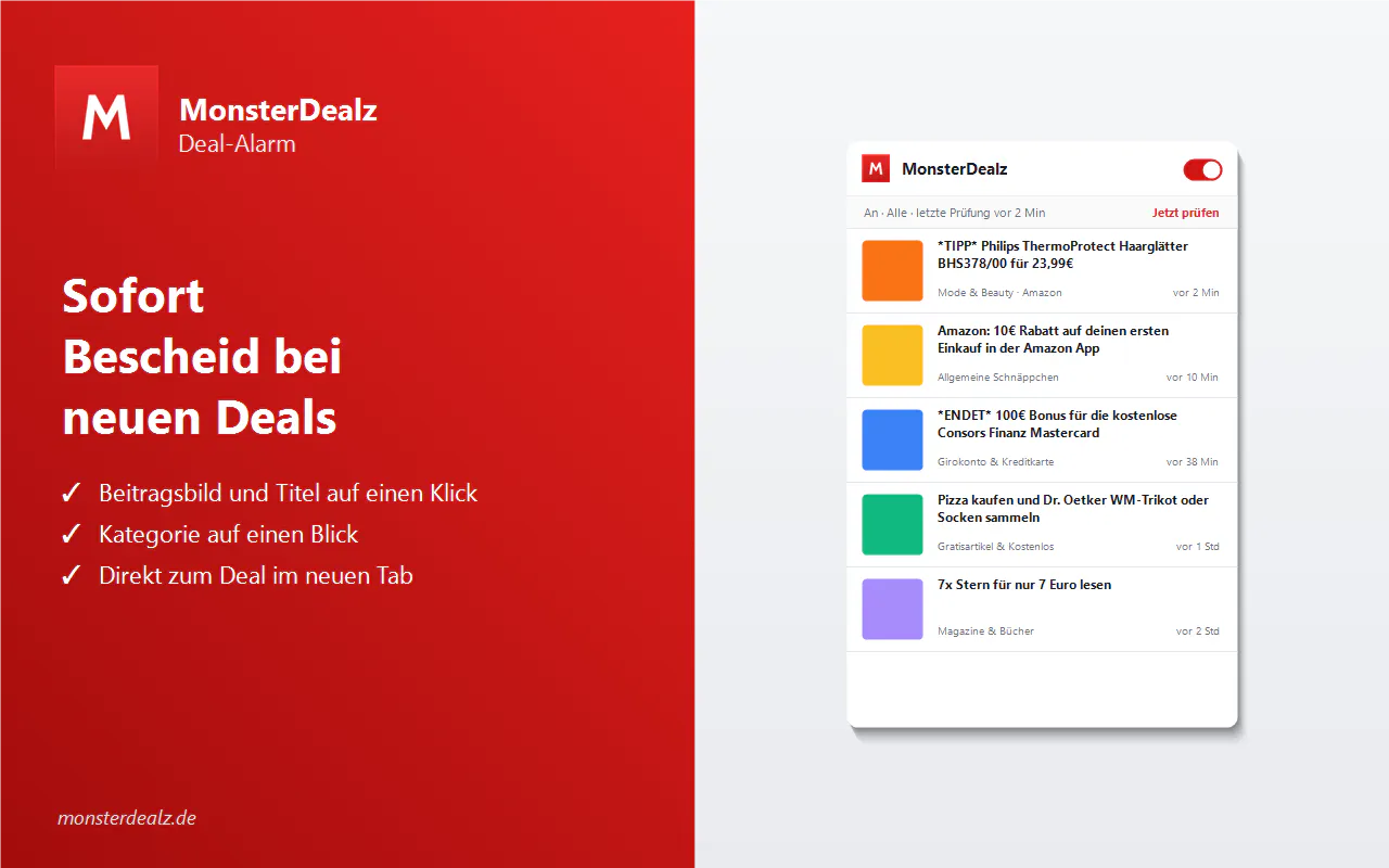 MonsterDealz Deal-Alarm gallery image