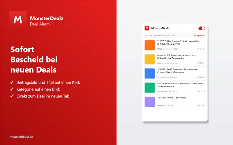 MonsterDealz Deal-Alarm screenshot 4